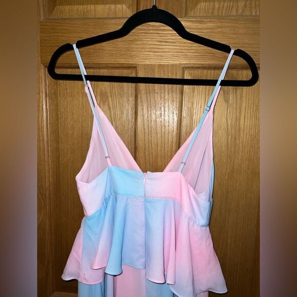 Buddy Love Women’s Size Small Georgia High Low Cotton Candy Sleeveless Dress - Picture 7 of 7